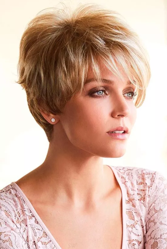 Peluca de Cabello Corto Gia de Rene de Paris Peluca de Cabello Corto Gia de Rene de Paris